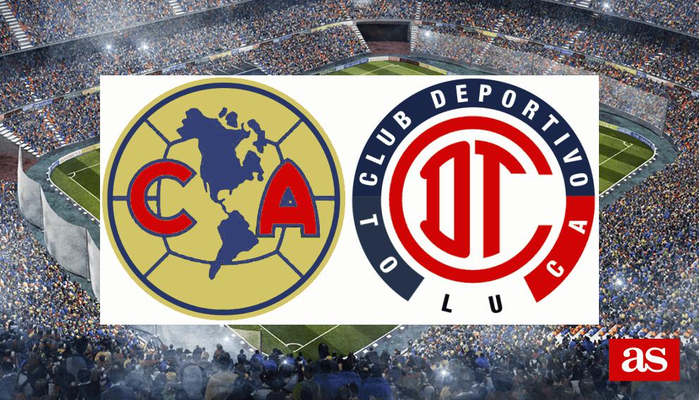 América vs Toluca live info and stats Liga MX Apertura 2024