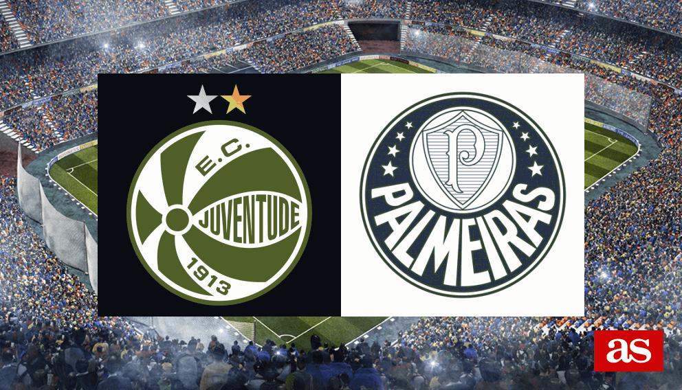 Juventude vs Palmeiras estadísticas previas y datos en directo