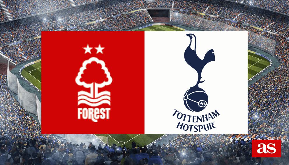 Nottingham Forest 02 Tottenham resultado, resumen y goles