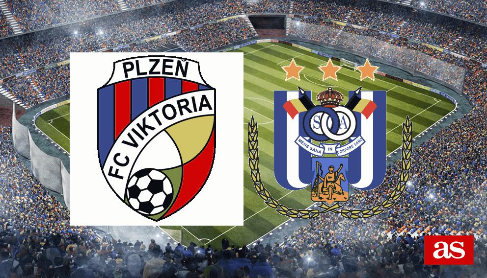 Viktoria Plzen 2-0 Anderlecht: results, summary and goals