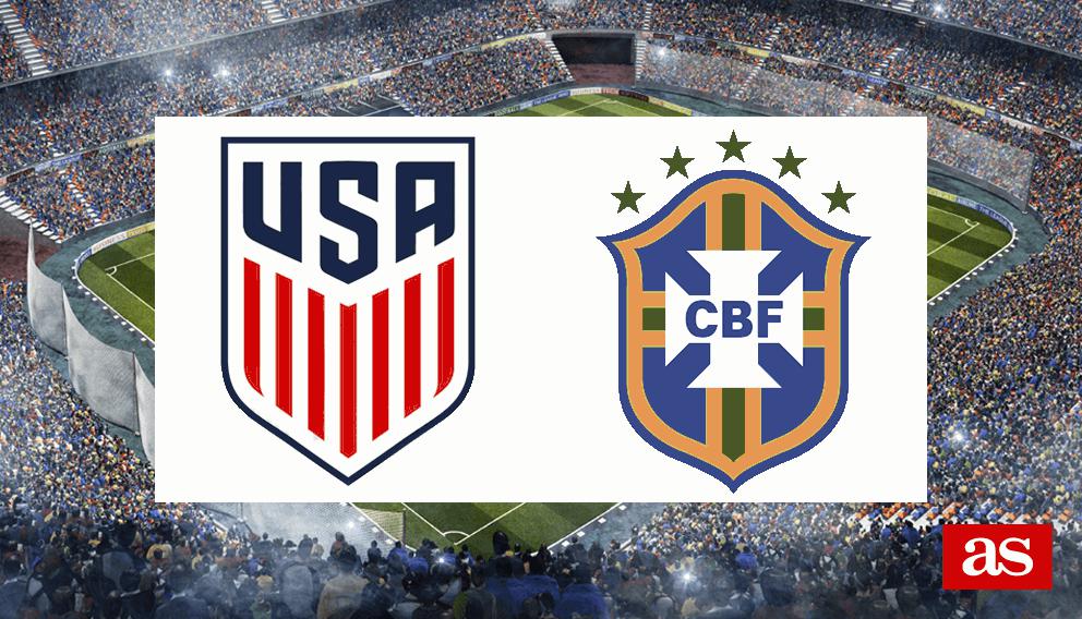 USA vs Brazil: live info and stats | Amistosos de selecciones 2023