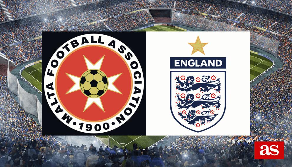 Malta 04 Inglaterra resultado, resumen y goles