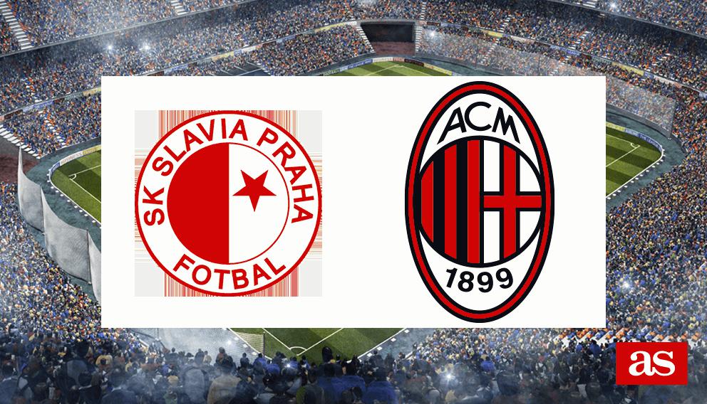 Slavia P. vs Milan estadísticas y datos en directo Europa League