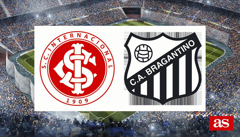 Internacional vs Bragantino estadísticas y datos en directo Brasil