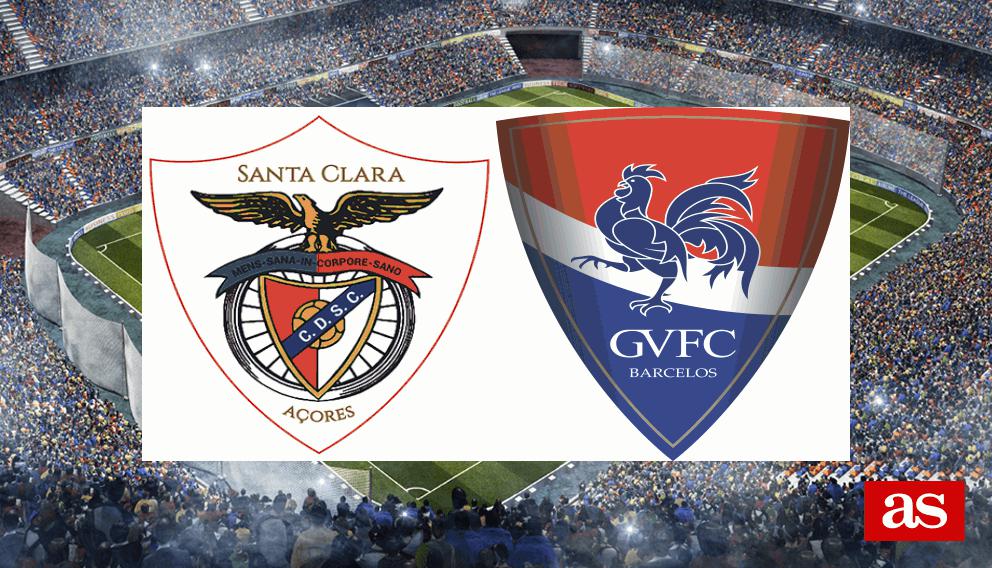 CD Santa Clara vs Gil Vicente estadísticas y datos en directo