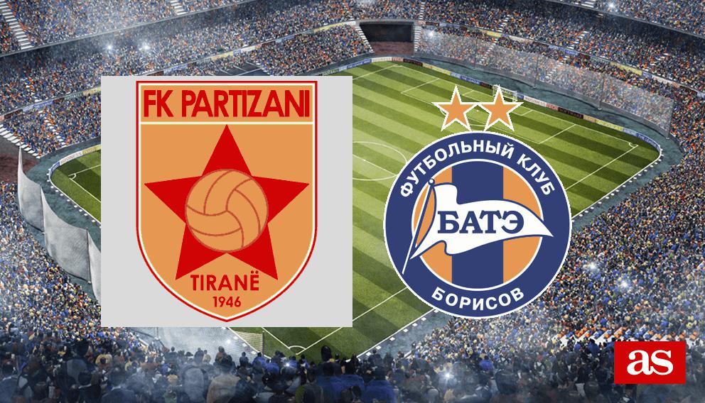 FK Partizani 1-1 BATE: Resultado, Resumen Y Goles