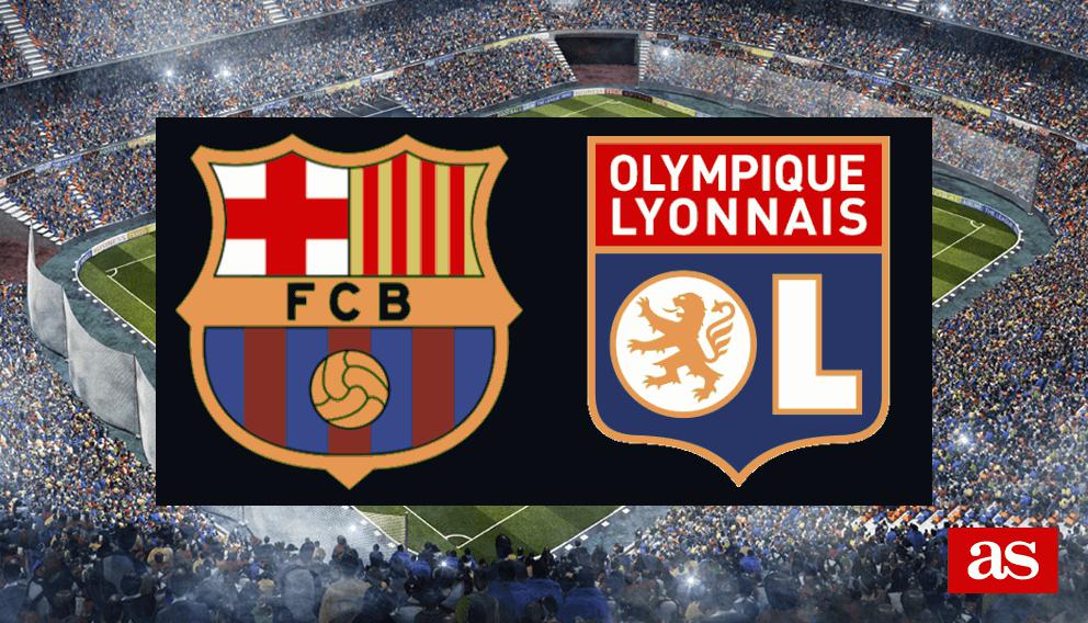 FC Barcelona Femenino vs Lyon Femenino estadísticas y datos en directo