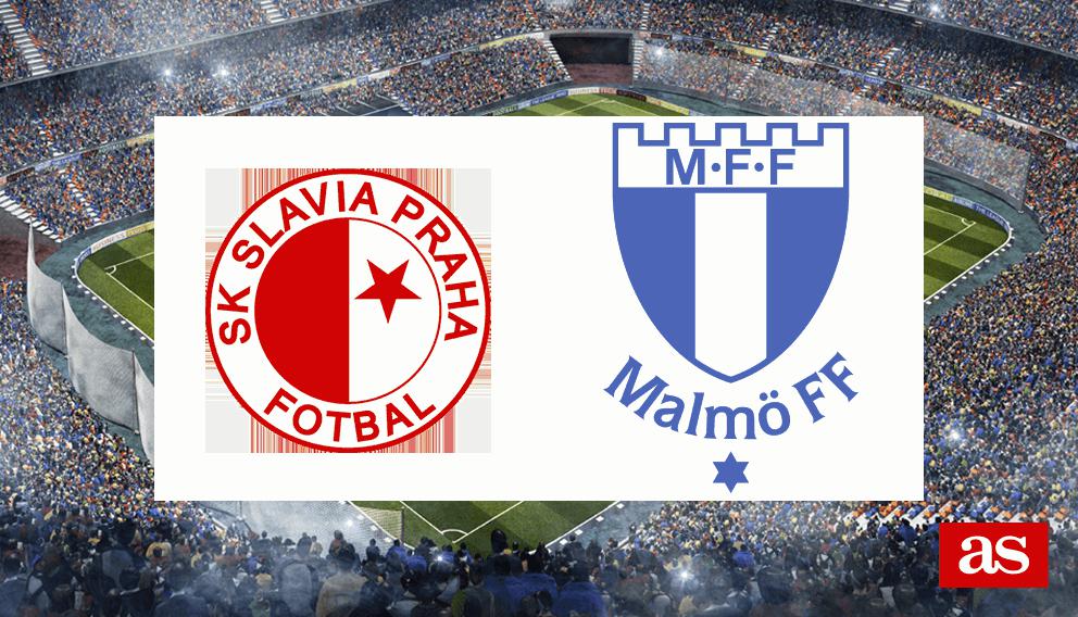 Slavia P. 2-2 Malmö: resultado, resumen y goles