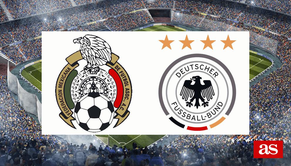 Mexico vs Germany live info and stats Amistosos de selecciones 2023