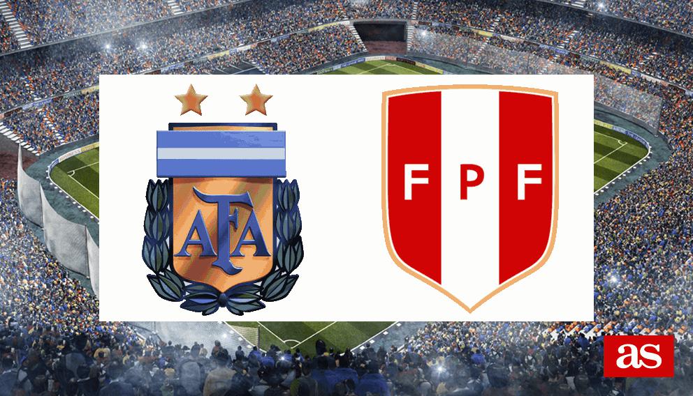 Argentina vs Peru previous stats Clasificación Mundial 2026 Sudamérica 2023