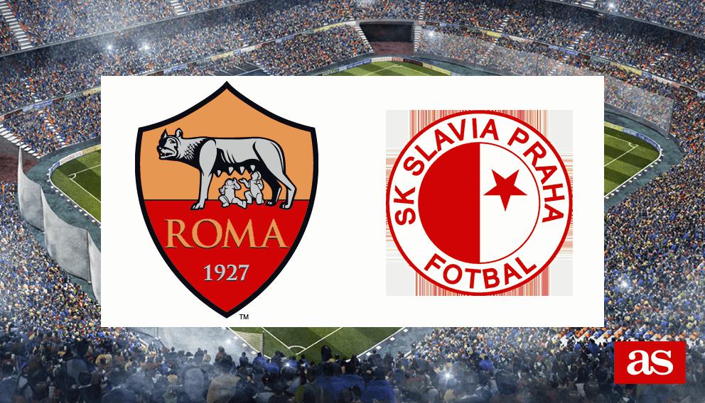 Roma 2-0 Slavia P.: results, summary and goals