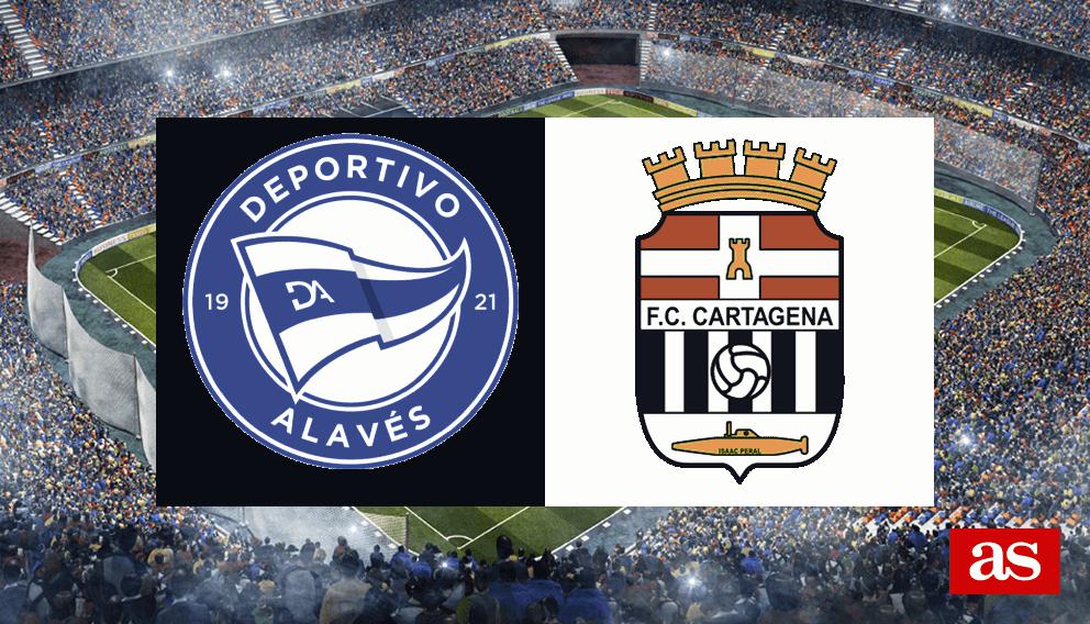 Estadísticas de alavés contra fc cartagena