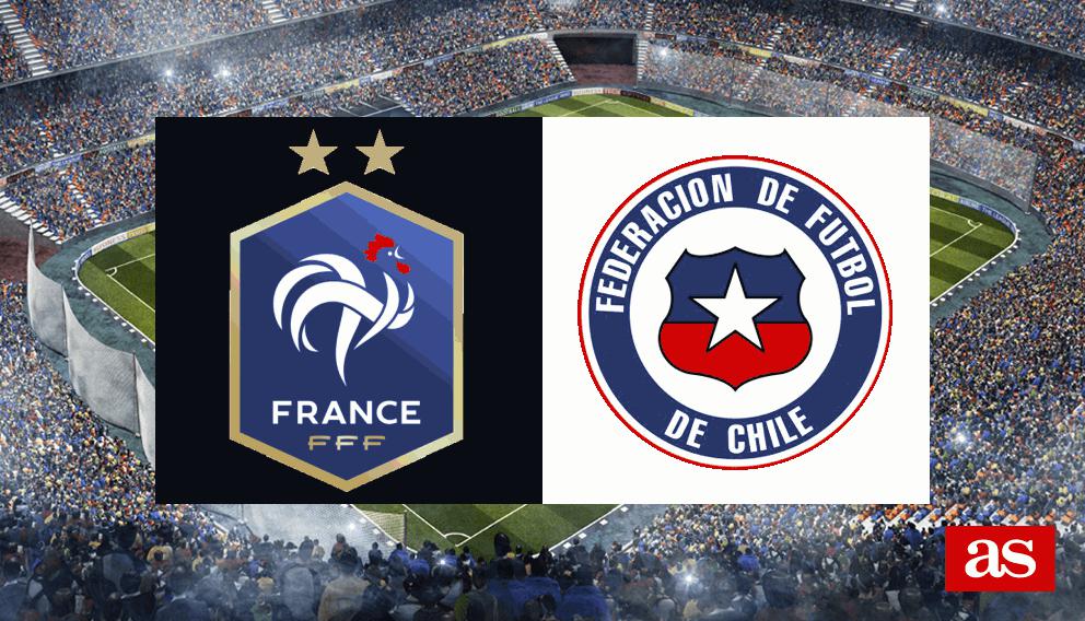 Francia 2-1 Chile: Resultados, resumen y goles