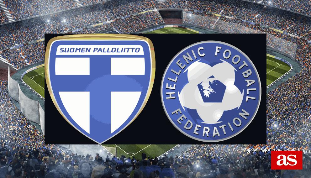 Finland 0-2 Greece: results, summary and goals