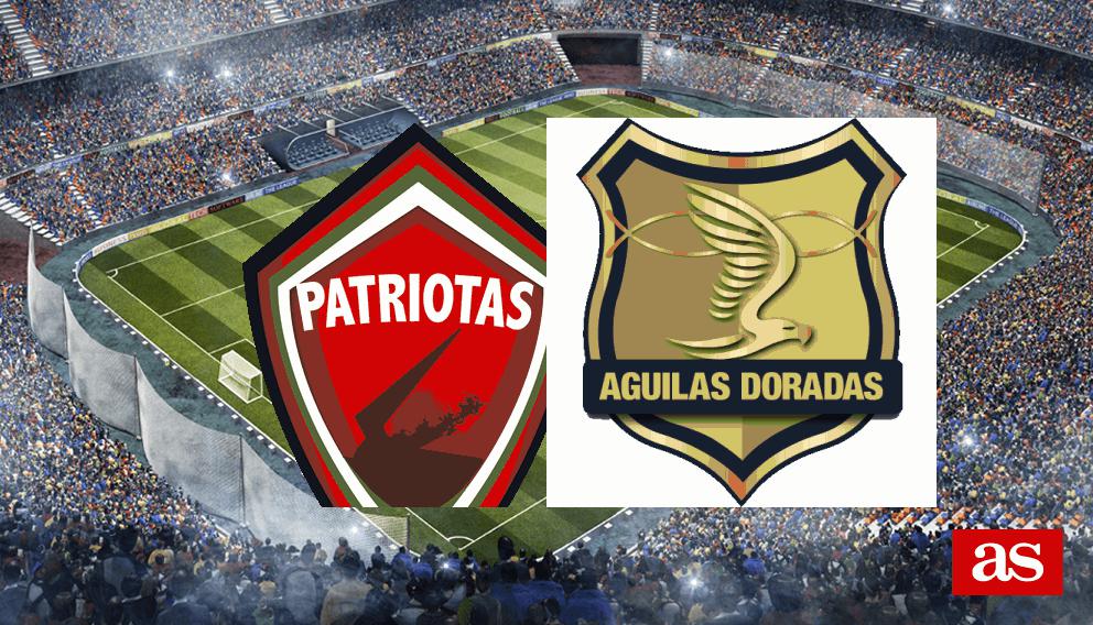 Patriotas vs Rionegro Águilas: estadísticas y datos en directo | Liga  BetPlay II 2022