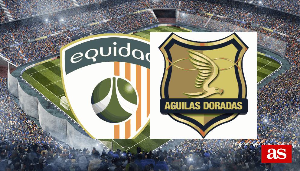 La Equidad 1-1 Rionegro Aguilas: score, summary and goals
