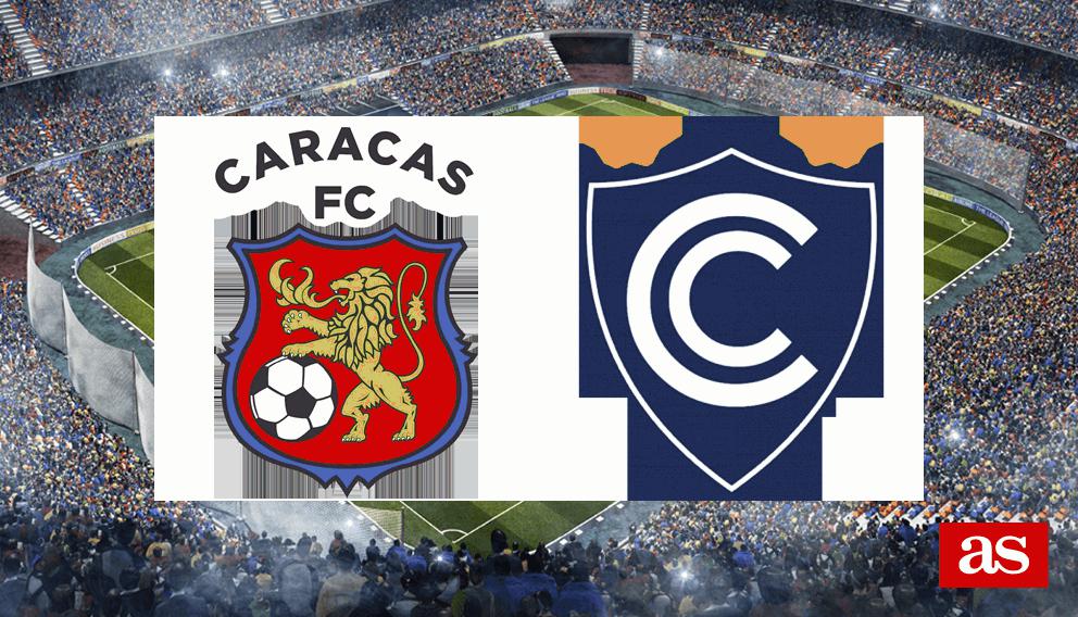 Caracas Fútbol Club vs Cienciano: estadísticas y datos en directo ...