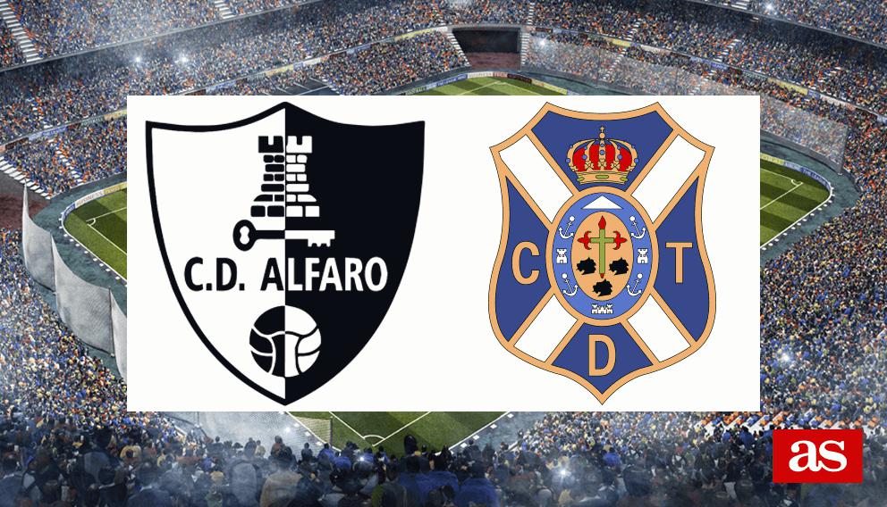 Alfaro 0-2 Tenerife: results, summary and goals