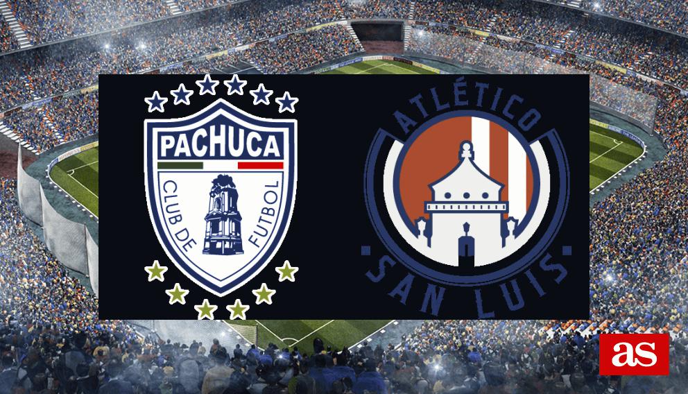 Pachuca vs Atlético San Luis estadísticas y datos en directo Liga MX Apertura 2024