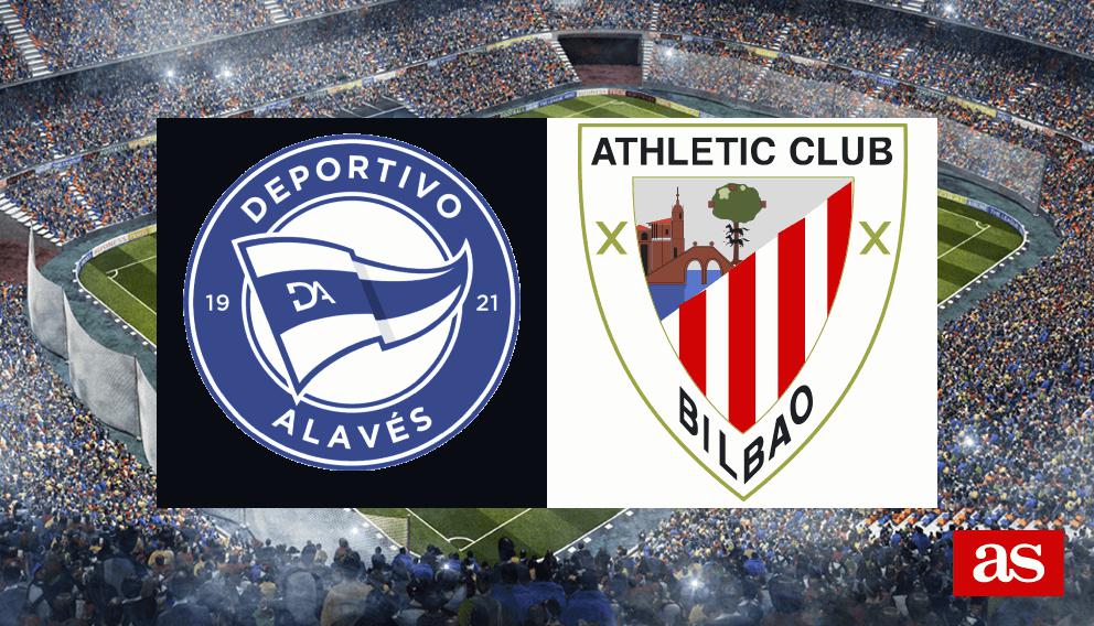 RESUMEN, Deportivo Alavés 0-2 Athletic Club