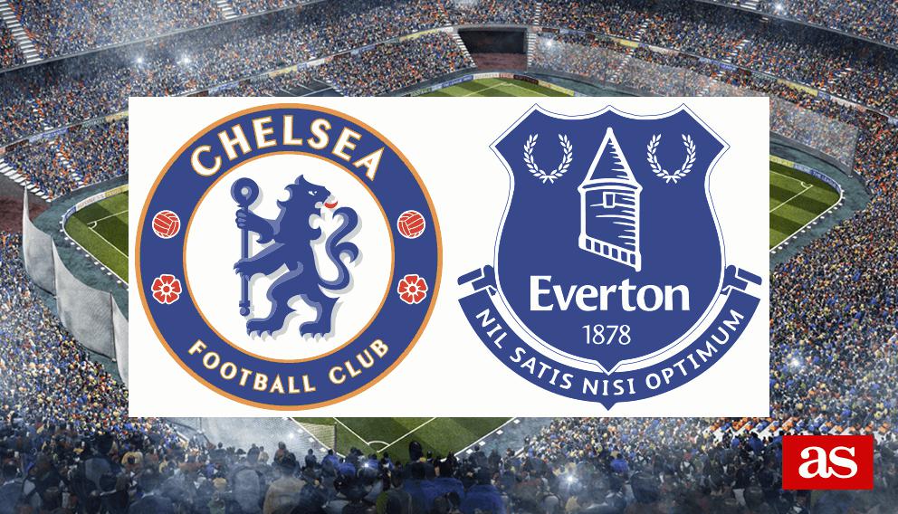 Chelsea 22 Everton results, summary and goals