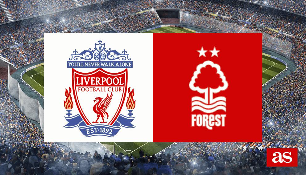 Liverpool 01 Nottingham Forest results, summary and goals