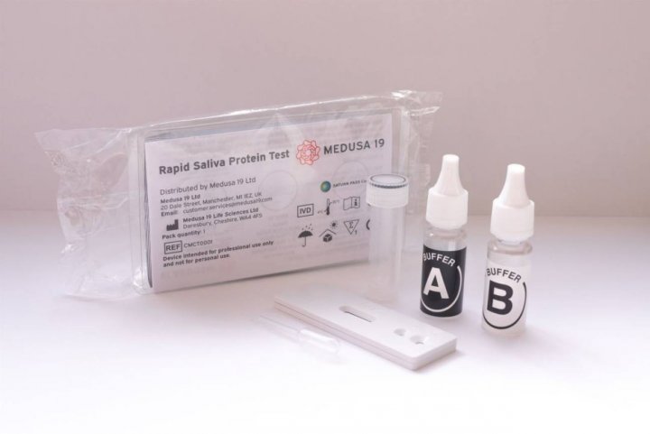 CORONAVIRUS TEST SALIVA