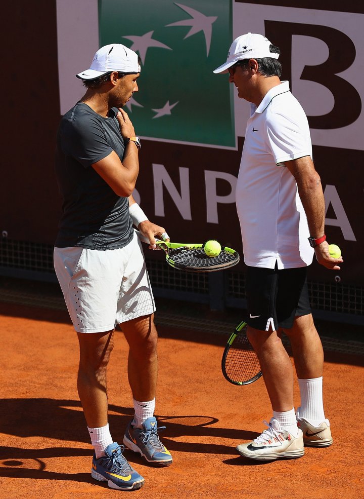 Nadal y Toni Nadal