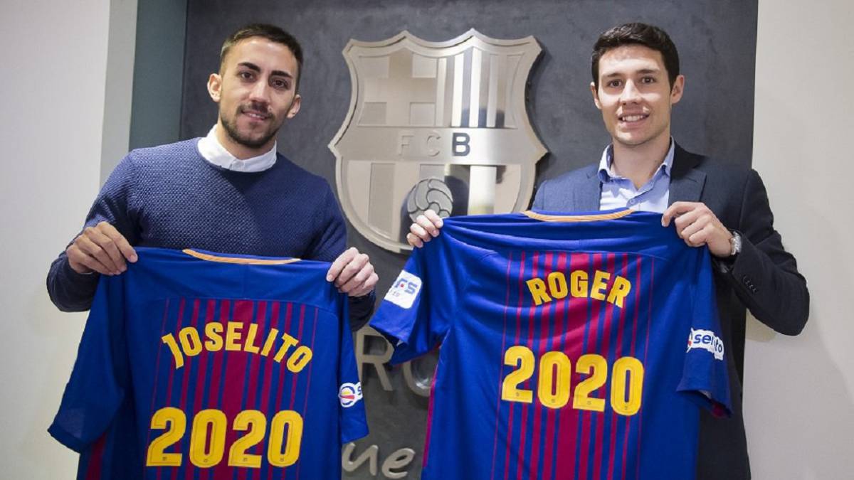 Fútbol Sala El Barcelona Lassa renueva a Roger y Joselito Fútbol Sala El Barcelona Lassa renueva a Roger y Joselito