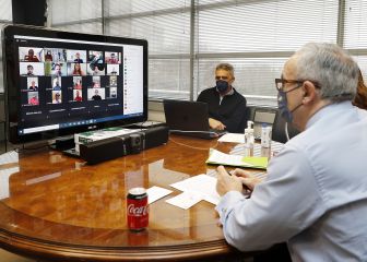 Alejando Blanco da optimismo a los atletas del proyecto FER