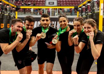 s, campeones del mundo de Fitboxing en Madrid