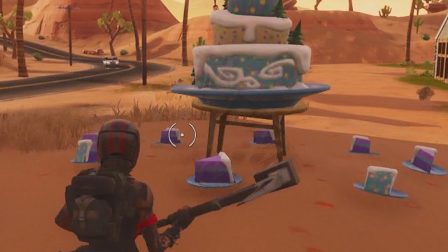 fortnite battle royale donde encontrar los pasteles de cumpleanos - decoracion cumpleanos fiesta tematica fortnite