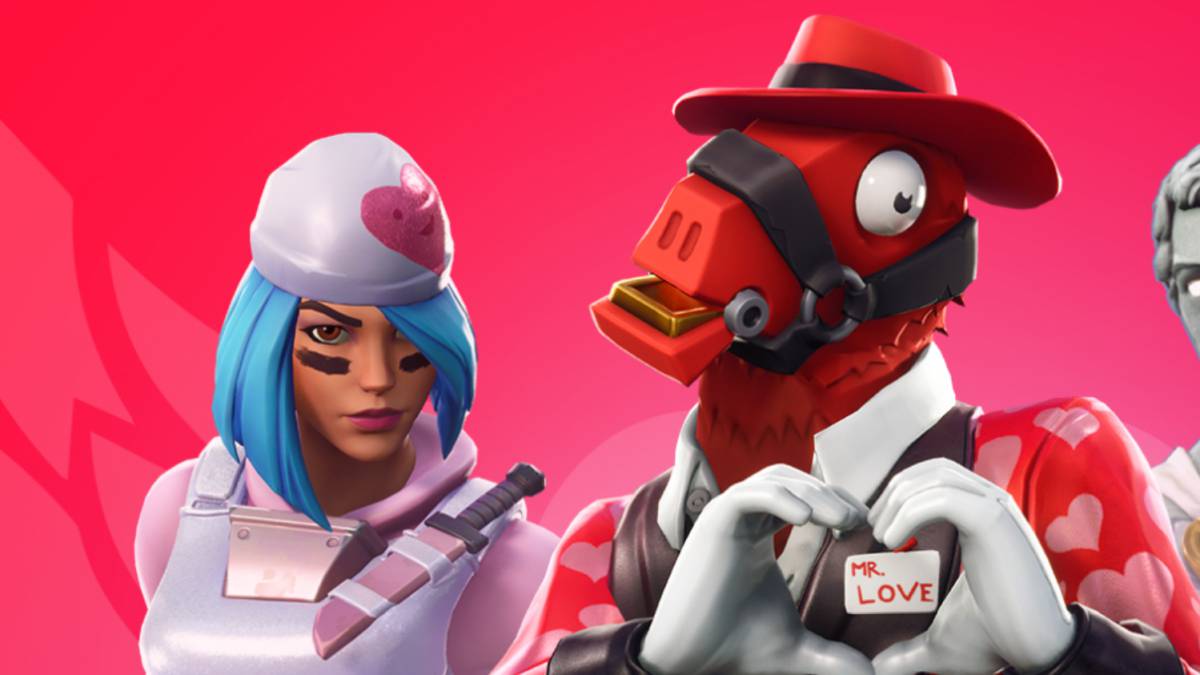 fortnite share the love evento san valentin - imagenes del oso de san valentin de fortnite