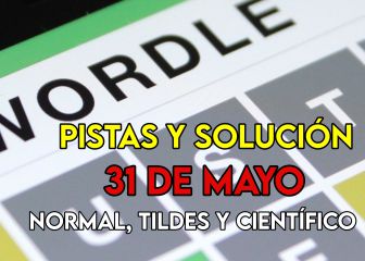 Wordle en español, científico y tildes para el reto de hoy 31 de mayo: pistas y solución