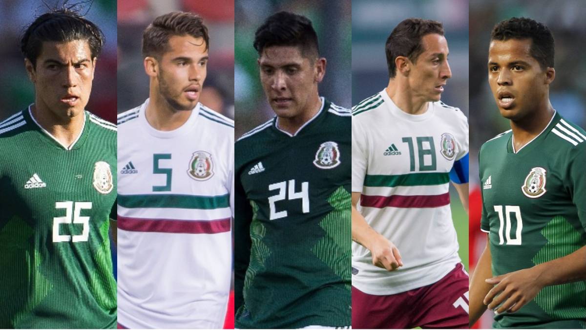 Los 5 jugadores que podrían quedar fuera de la lista del Tri - AS México