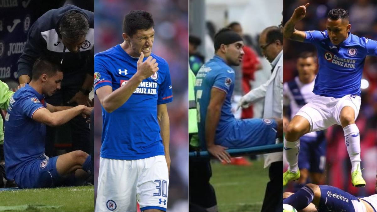 Resultado de imagen para cruz azul jugadores lesionados
