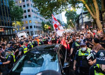 Disturbios en Melbourne
